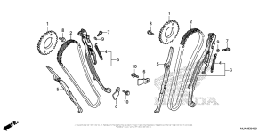 VT750C2B Цепь ГРМ