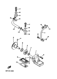 TZ250 Маслонасос