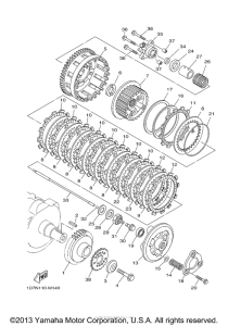 XV1900CT Сцепление