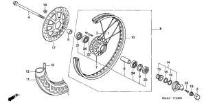 CG125ES Transom + tube