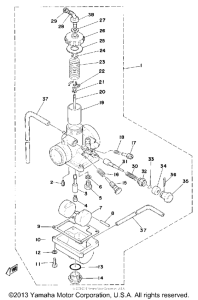 MX175F Карбюратор