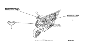 SH150I Наклейки