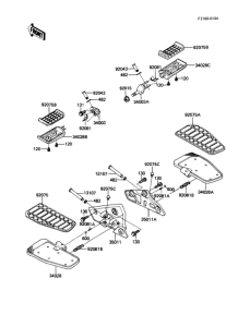 ZN1300 Подножки