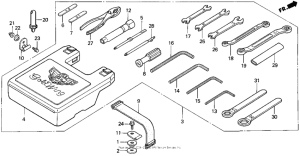 GL1500SE A / se tools