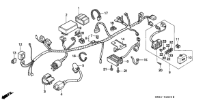 NX250 Wire harness /  ignition coil