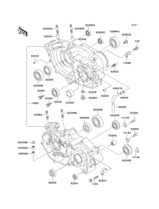  Картер двигателя