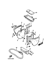 XJ650S ｻｲﾄﾞｶﾊﾞｰ. ﾂｰﾙ