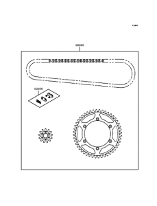  Цепь комплект