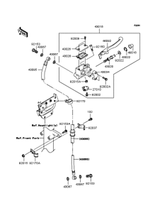 BJ250 Главный тормозной цилиндр