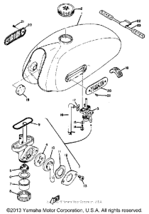 CT1 Топливный бак