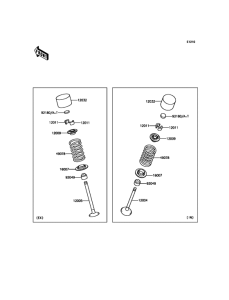 ZR800 Клапана