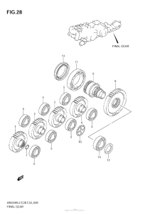 AN650 (ABS) Final Gear