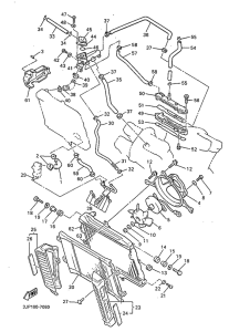 V-MAX12 Radiator. hose