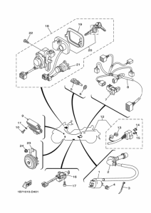 CP250 Электрические детали
