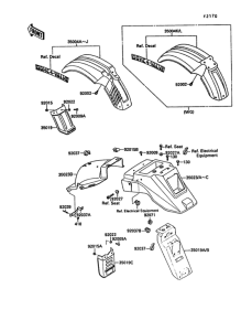 KL650 Fenders(1 / 2)