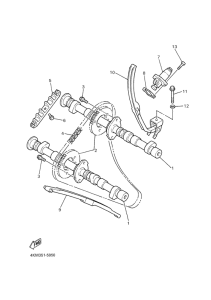 XJ900S Camshaft. chain