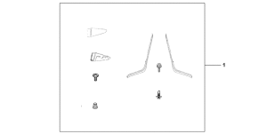 ST1100 Deflector kit