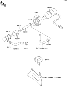 ZX636 Топливный насос