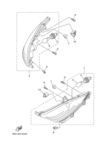 XP500A Поворотники