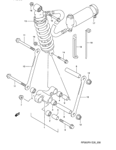 RF900 Втулки заднего рычага