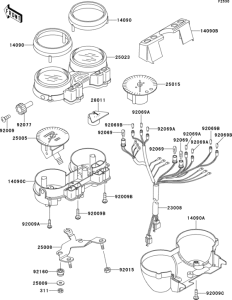 ZR1100 Приборы