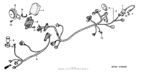 CN250 Жгут проводов