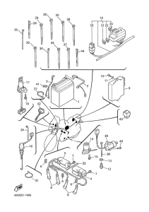 XJ900S Электрика 2
