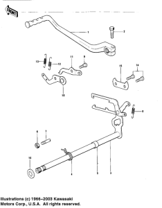 KT250 Переключатель передач