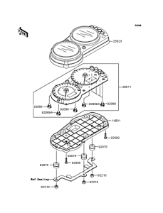 ZX900 Приборы