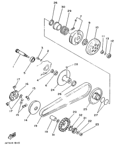 CT50S Сцепление