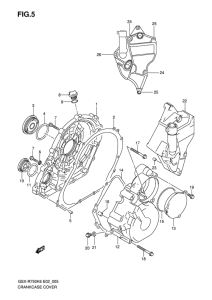 GSX-R750 Боковые крышки