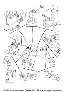 FJR13AACS Электрика