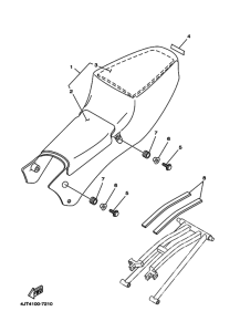 TZ125 Пружина