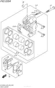 DL1000 (ABS) Передние тормоза