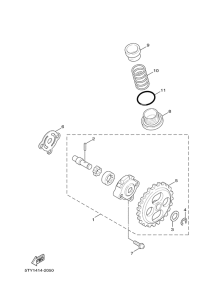 XC125 Масляный насос