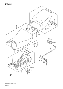 GSF650 Пружина