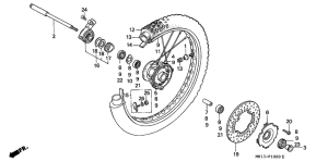 XR600R Transom + tube