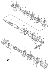 VL125 Трансмиссия