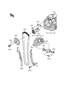  カムシャフト / テンショナ