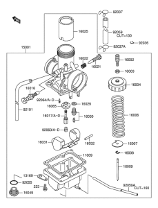 RM60 Carburetor assy