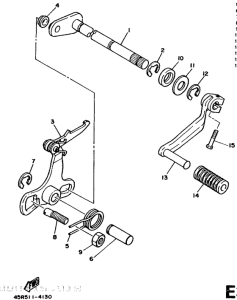 DT50R Вал переключения