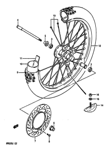 RM250 Transom + tube