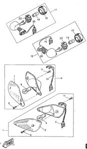 YQ50 Поворотники