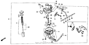TR200 Карбюратор