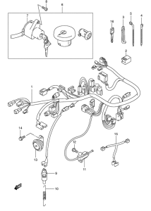 VL125 Жгут проводов