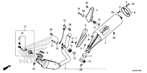 NC700J (DCT) Muffler (1)