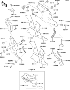 ZX400 Cowling lowers(1 / 2)
