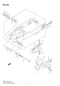RM85L Rear Swinging Arm (Rm85L)