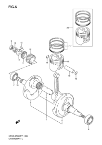EN125 Вал коленчатый