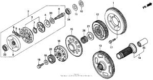 GL1500I Первичный привод